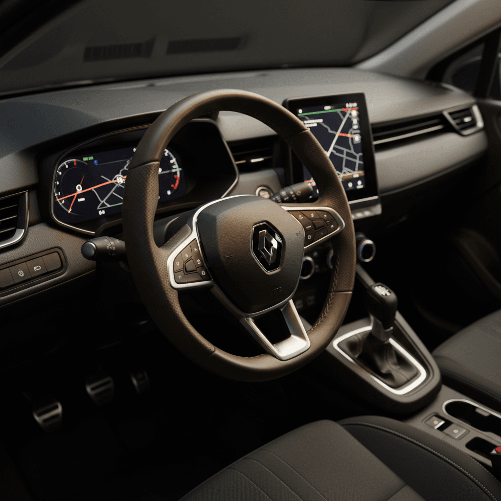 Intérieur raffiné de la Renault Clio 5