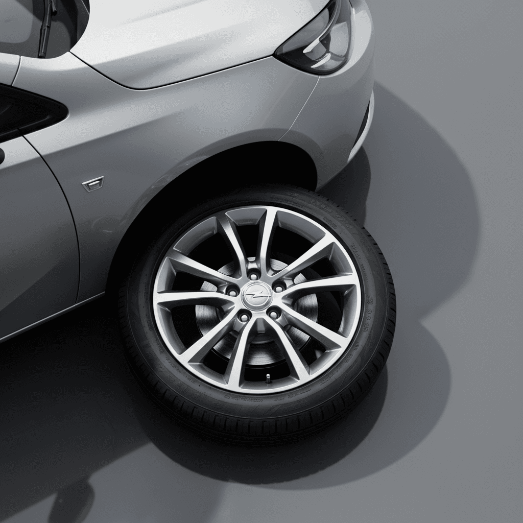 Roue alliage Opel Corsa détail qualité
